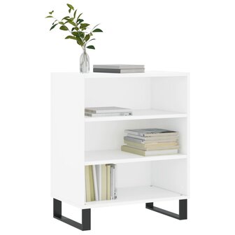 Dressoir 57x35x70 cm bewerkt hout wit 3