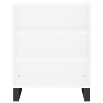 Dressoir 57x35x70 cm bewerkt hout wit 4