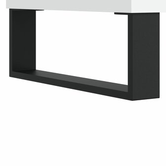 Dressoir 57x35x70 cm bewerkt hout wit 7