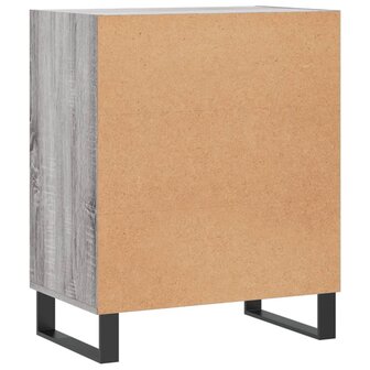 Dressoir 57x35x70 cm bewerkt hout grijs sonoma eikenkleurig 6