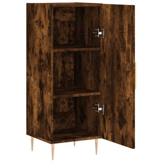 Dressoir 34,5x34x90 cm bewerkt hout gerookt eiken 5