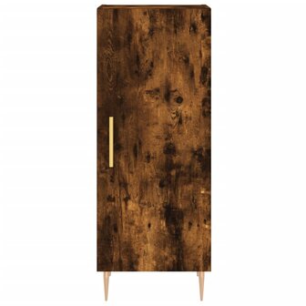 Dressoir 34,5x34x90 cm bewerkt hout gerookt eiken 6