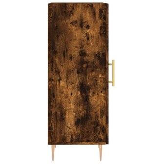 Dressoir 34,5x34x90 cm bewerkt hout gerookt eiken 7