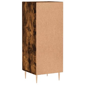 Dressoir 34,5x34x90 cm bewerkt hout gerookt eiken 8