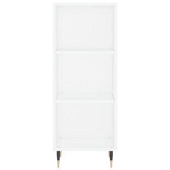 Dressoir 34,5x32,5x90 cm bewerkt hout wit 4