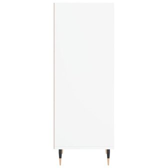 Dressoir 34,5x32,5x90 cm bewerkt hout wit 5