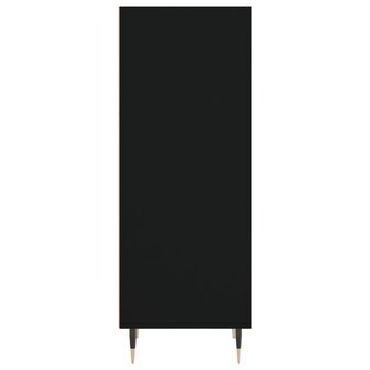 Dressoir 34,5x32,5x90 cm bewerkt hout zwart 5