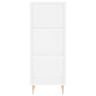 Dressoir 34,5x32,5x90 cm bewerkt hout wit 4
