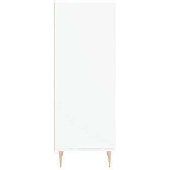 Dressoir 34,5x32,5x90 cm bewerkt hout wit 5