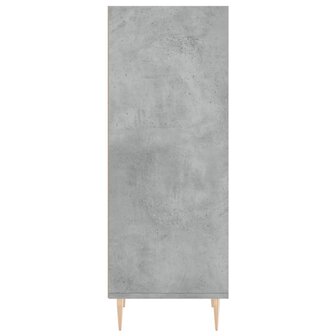 Dressoir 34,5x32,5x90 cm bewerkt hout betongrijs 5