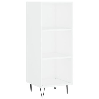 Dressoir 34,5x32,5x90 cm bewerkt hout wit 2