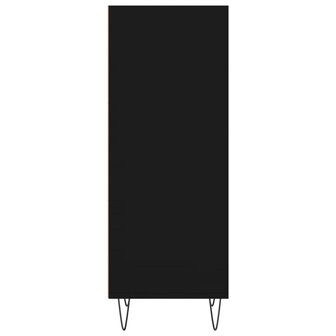 Dressoir 34,5x32,5x90 cm bewerkt hout zwart 5