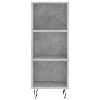 Dressoir 34,5x32,5x90 cm bewerkt hout betongrijs 4