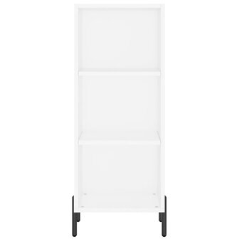 Dressoir 34,5x32,5x90 cm bewerkt hout wit 4