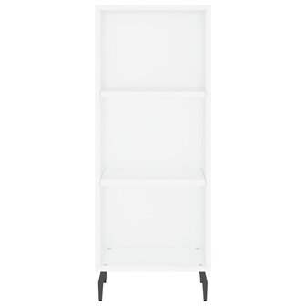 Dressoir 34,5x32,5x90 cm bewerkt hout wit 4