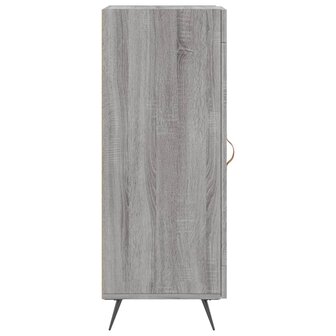 Dressoir 34,5x34x90 cm bewerkt hout grijs sonoma eikenkleurig 7