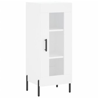 Dressoir 34,5x34x90 cm bewerkt hout wit 2