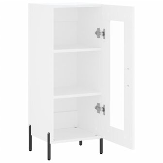 Dressoir 34,5x34x90 cm bewerkt hout wit 6