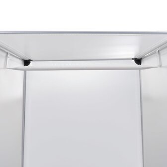 Kast met 9 compartimenten modulair 109x36,5x143 cm wit  5