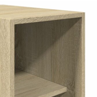 Kledingkast 30x50x200 cm bewerkt hout sonoma eikenkleurig 7