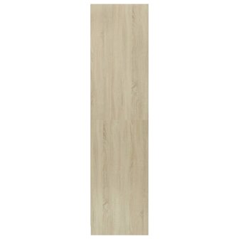 Kledingkast 50x50x200 cm bewerkt hout sonoma eikenkleurig 6