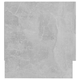 Kledingkast 100x32,5x35 cm bewerkt hout betongrijs 4