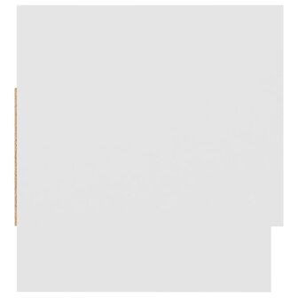 Kledingkast 70x32,5x35 cm bewerkt hout wit 6