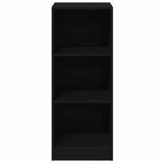 Kledingkast 48x41x102 cm bewerkt hout zwart 5