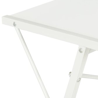 Bureau met schap 116x50x93 cm wit 6