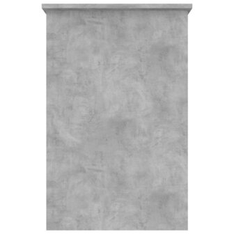 Bureau 100x50x76 cm bewerkt hout betongrijs 5