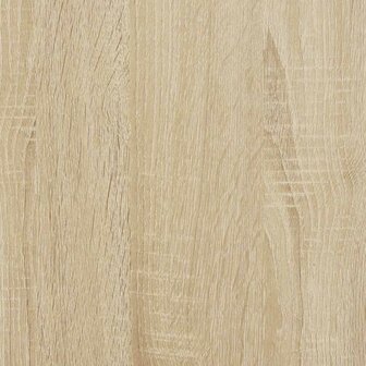 Bureau 80x45x74 cm bewerkt hout sonoma eikenkleurig 9