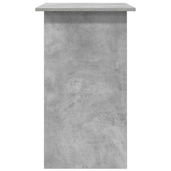Bureau 80x45x74 cm bewerkt hout betongrijs 5