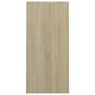 Bureau 102,5x35x75 cm bewerkt hout sonoma eikenkleurig 4