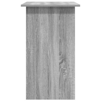 Bureau 80x45x74 cm bewerkt hout grijs sonoma eikenkleurig 6