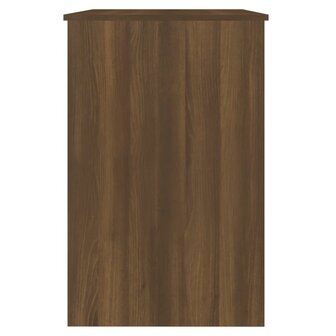 Bureau 100x50x76 cm bewerkt hout bruin eikenkleur 5