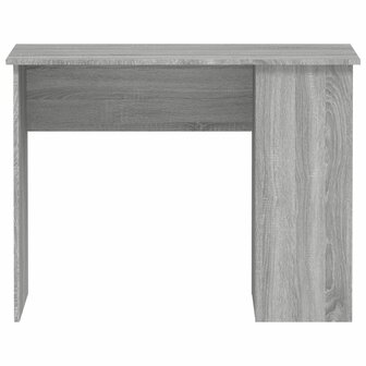 Bureau 100x55x75 cm bewerkt hout grijs sonoma eikenkleurig 4