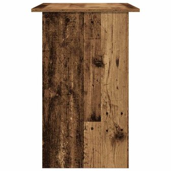 Bureau 90x50x74 cm bewerkt hout oud houtkleurig 5