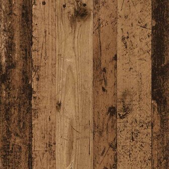 Bureau 90x50x74 cm bewerkt hout oud houtkleurig 8