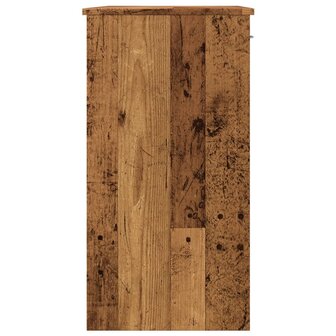 Bureau 80x40x75 cm bewerkt hout oud houtkleurig 7