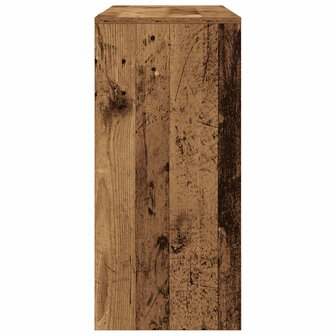 Bureau 102,5x35x75 cm bewerkt hout oud houtkleurig 5