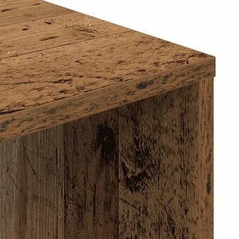 Bureau 102,5x35x75 cm bewerkt hout oud houtkleurig 7