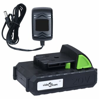 Accugrastrimmer met accu 20 V 1500 mAh Li-ion 9