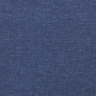 Bankje 100x30x30 cm stof blauw 6