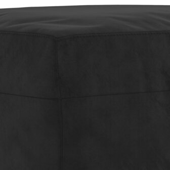 Bankje 100x35x41 cm fluweel zwart 5