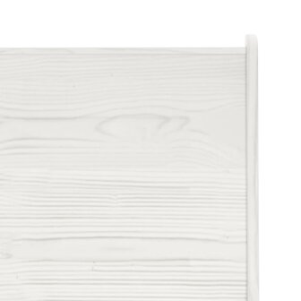 Hoekbank REINE 151 cm massief grenenhout wit 4