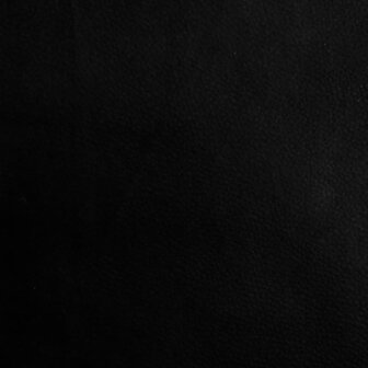 Eetkamerbank 186x32x45 cm staal en kunstleer zwart 7