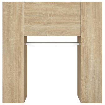Gangkasten 2 st bewerkt hout sonoma eikenkleurig 7