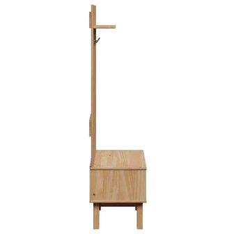 Gangkast OTTA 50x40x160 cm massief grenenhout 5