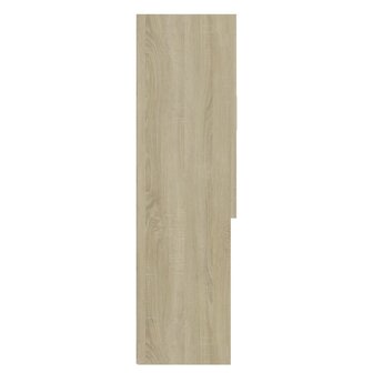 Wasmachinekast 70,5x25,5x90 cm sonoma eikenkleurig 4