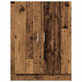 Wasmachinekast 70,5x71,5x91,5 cm oud houtkleurig 4